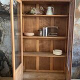 Library 20 years in raw wood