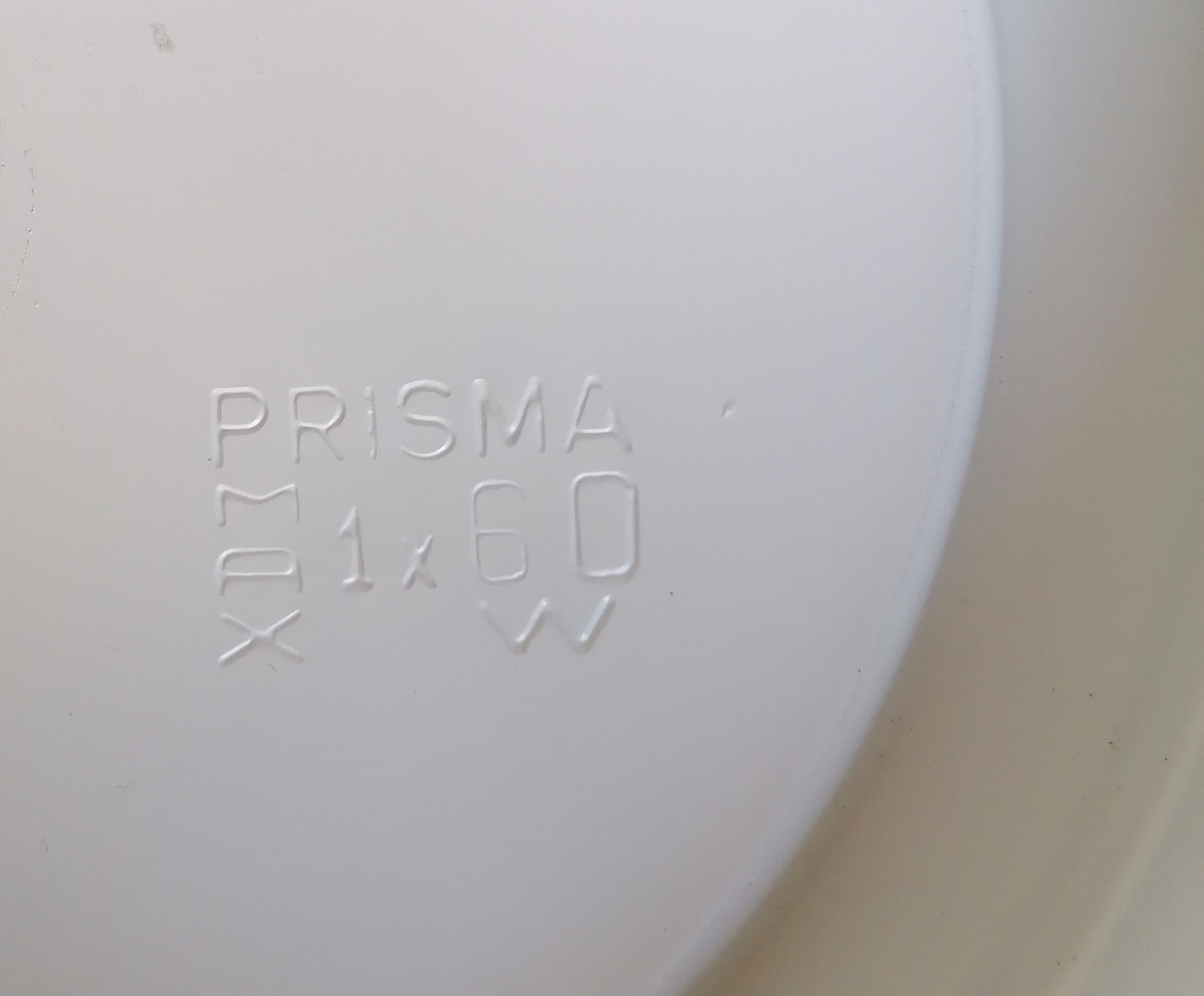 Prima lux glass ceiling lamp