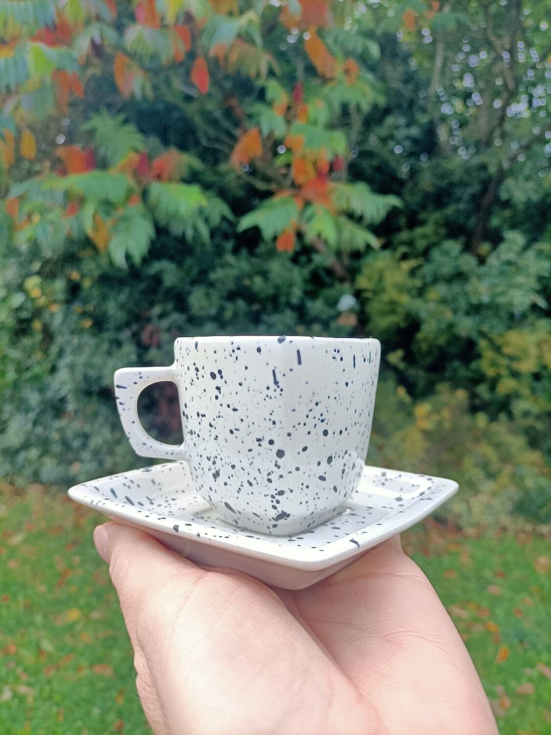 Set of Contemporary Coffee Cups