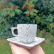 Ensemble de Tasses à Café Contemporaines