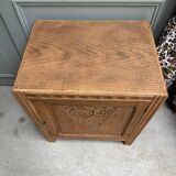 Art Deco oak jam jar (renovated)