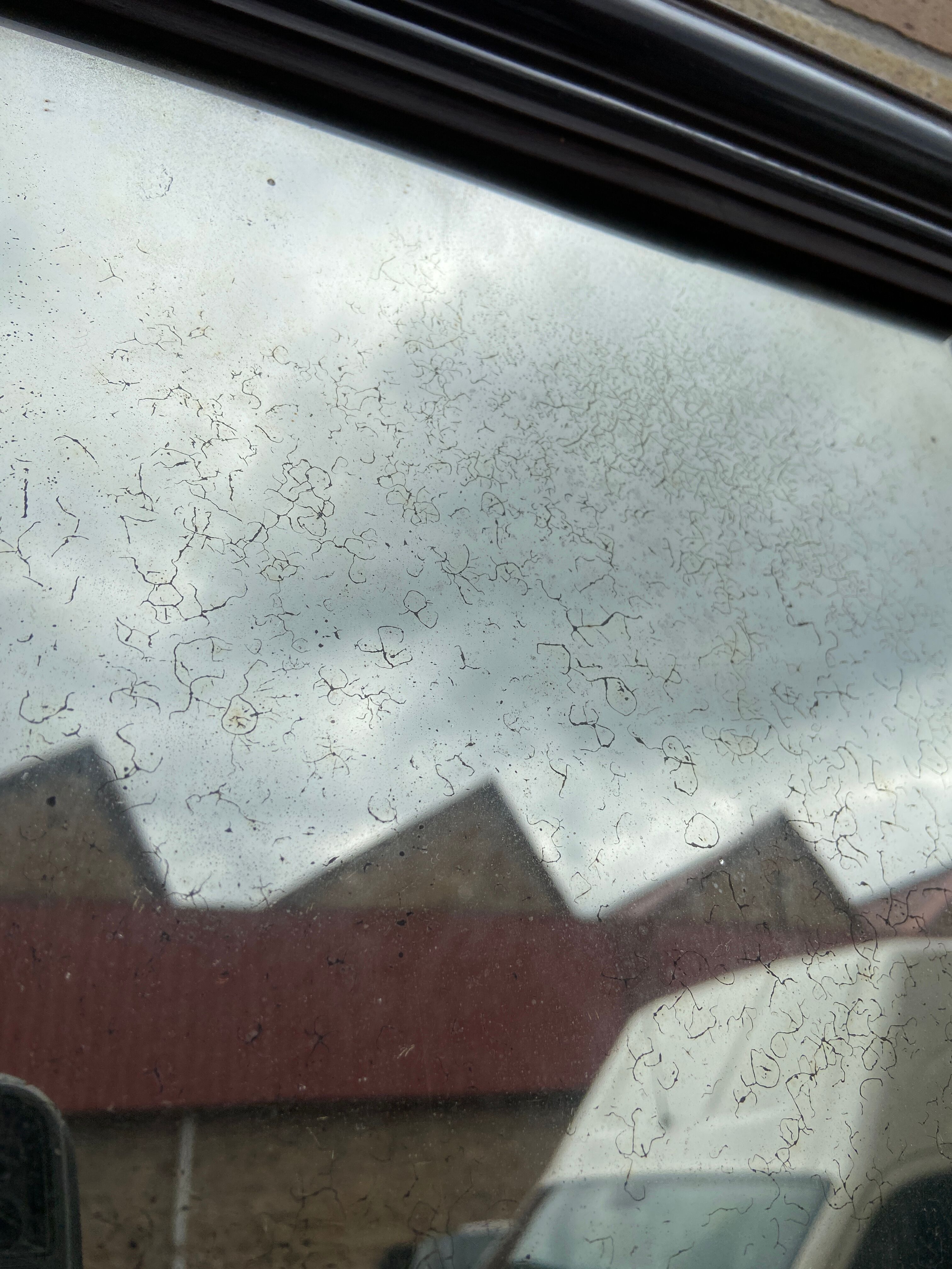 Louis Philippe-style vintage mirror mirror 63x41cm