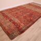 Vintage Moroccan Wool Rug 196 x 350 cm, Berber Handmade Bohemian Rug Unique