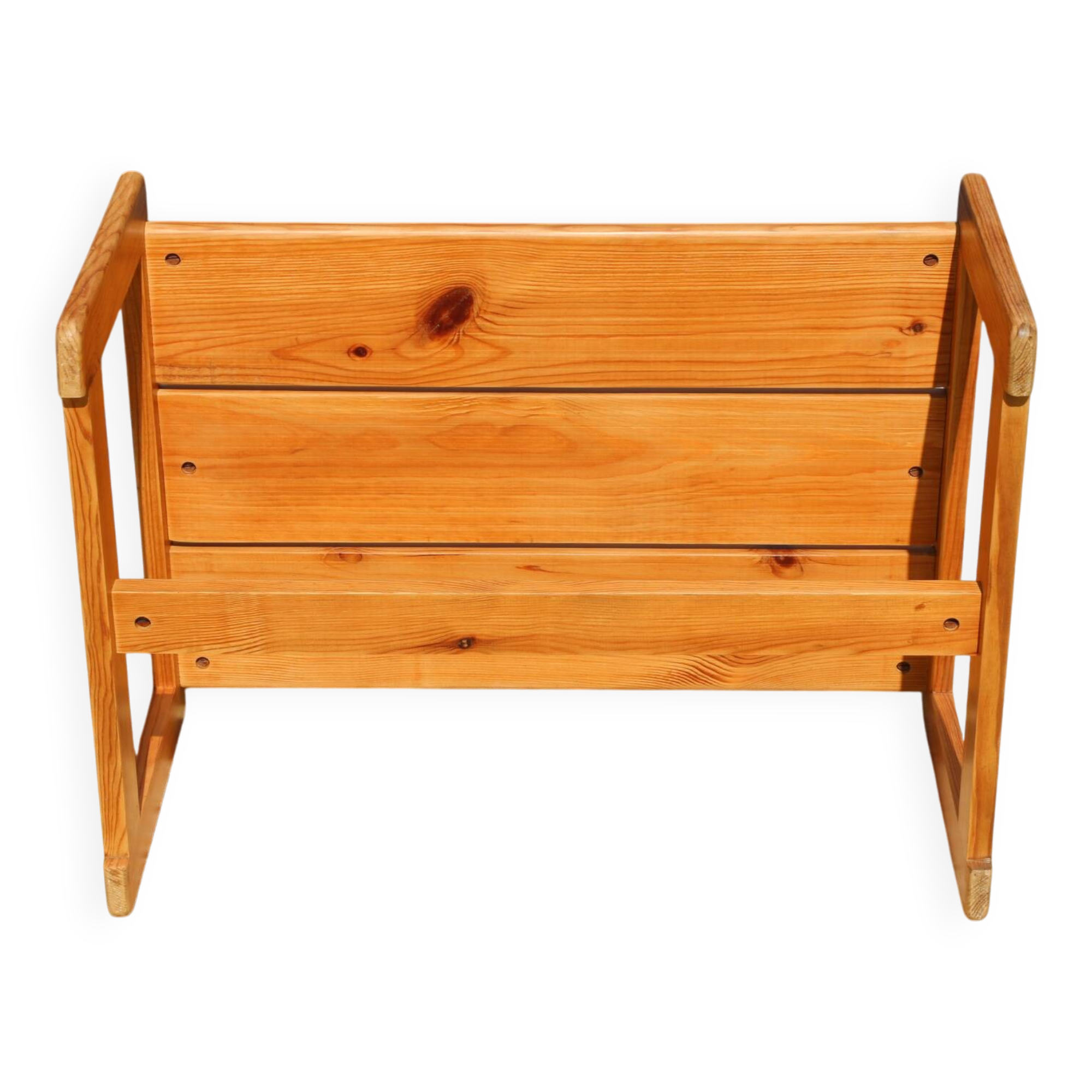 1960s pine coffee table
