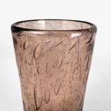 Grands verres à orangeade bullés Biot