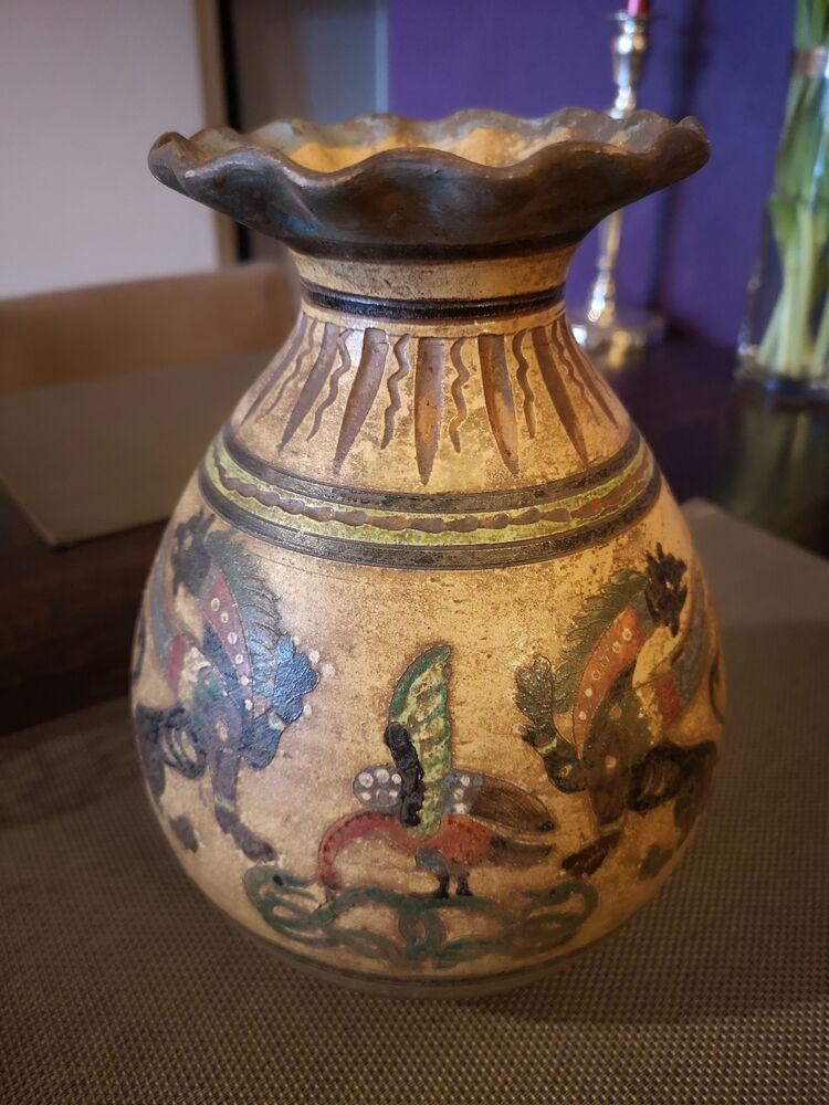 Terracota vase Dante Milani - Montopoli Val d'Arno - Italy - 1930s