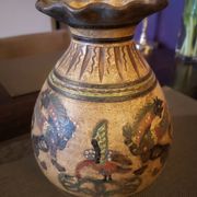 Terracota vase Dante Milani - Montopoli Val d'Arno - Italy - 1930s
