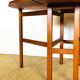 Scandinavian teak folding dining table