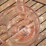 Pink art deco pitcher
