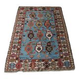 Antique soumak carpet signed and dated 150x106cm