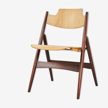 Chaise pliable se 18 par Egon Eierman pour wilde+spieth