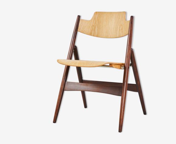 Chaise pliable se 18 par Egon Eierman pour wilde+spieth