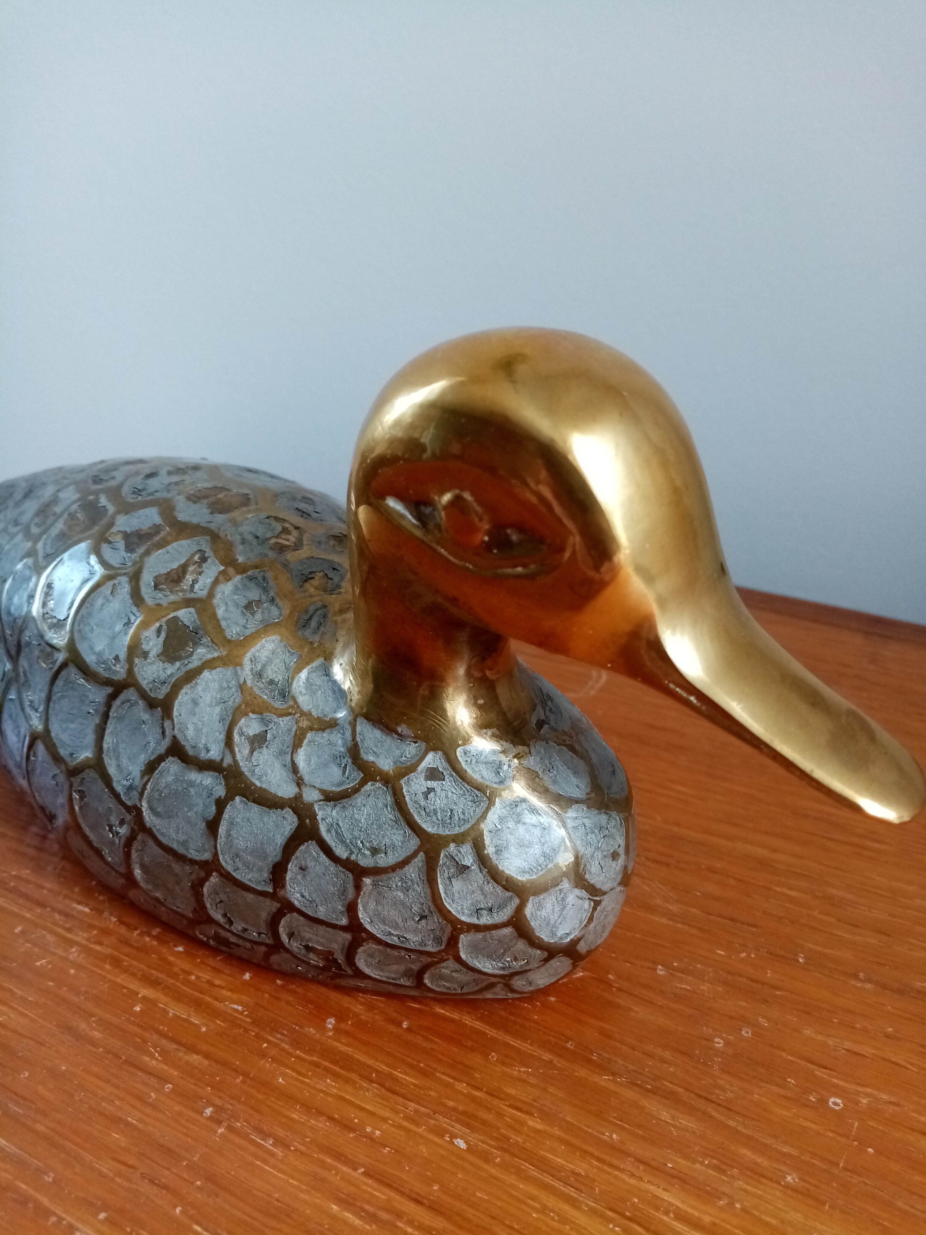 Canard en laiton