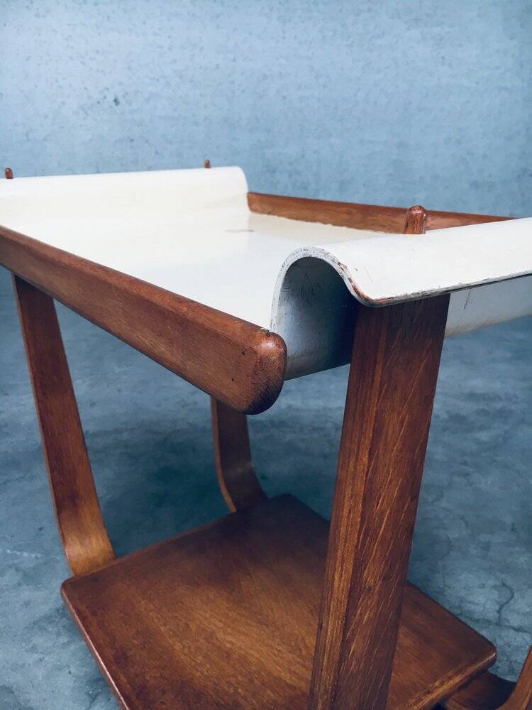 Rolo Pb31 Tea Trolley attributed to Cees Braakman for Pastoe, 1950s