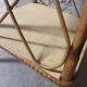 1960s rattan side table