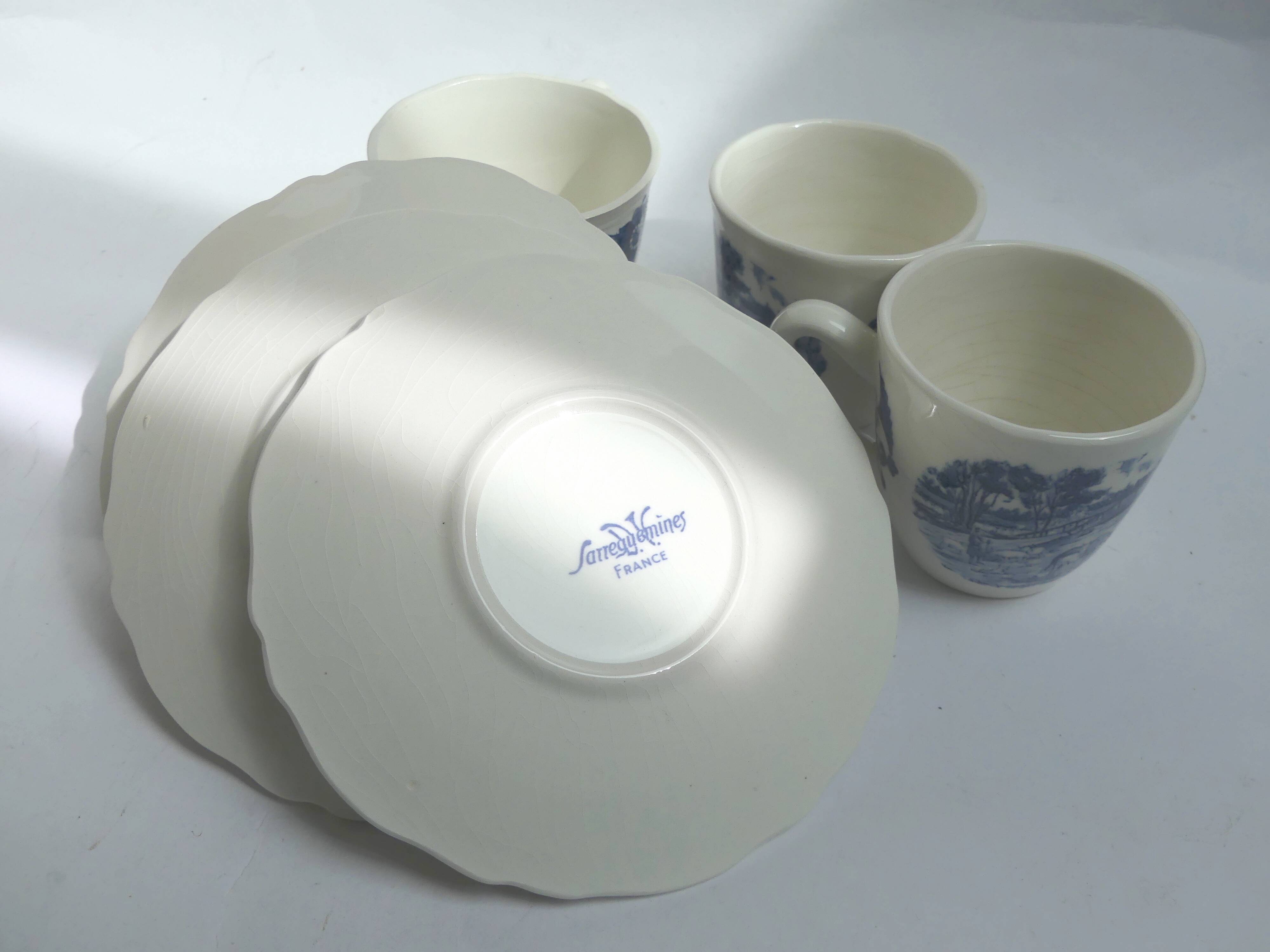 Tasses à café Sarreguemines