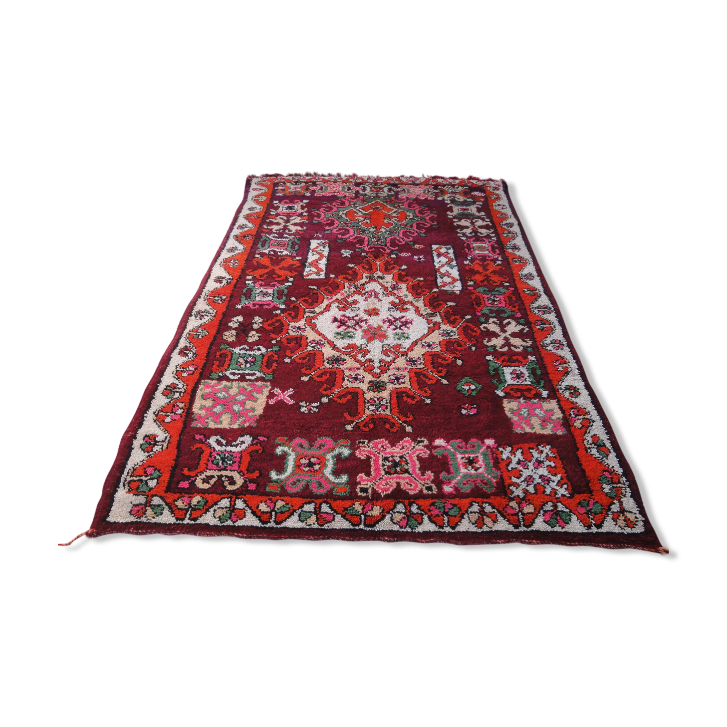 Rug old vintage Moroccan Beni Mguild 278 x 189 cm