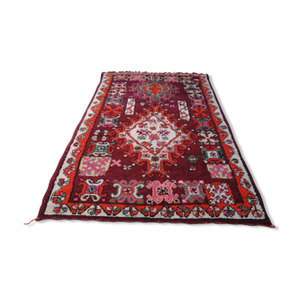 Tapis ancien vintage Beni Mguild marocain 278 x 189 cm