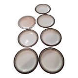 Vintage: Set of 6 Denbry English Dinner Plates