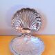Metal shell butter dish, 1960.