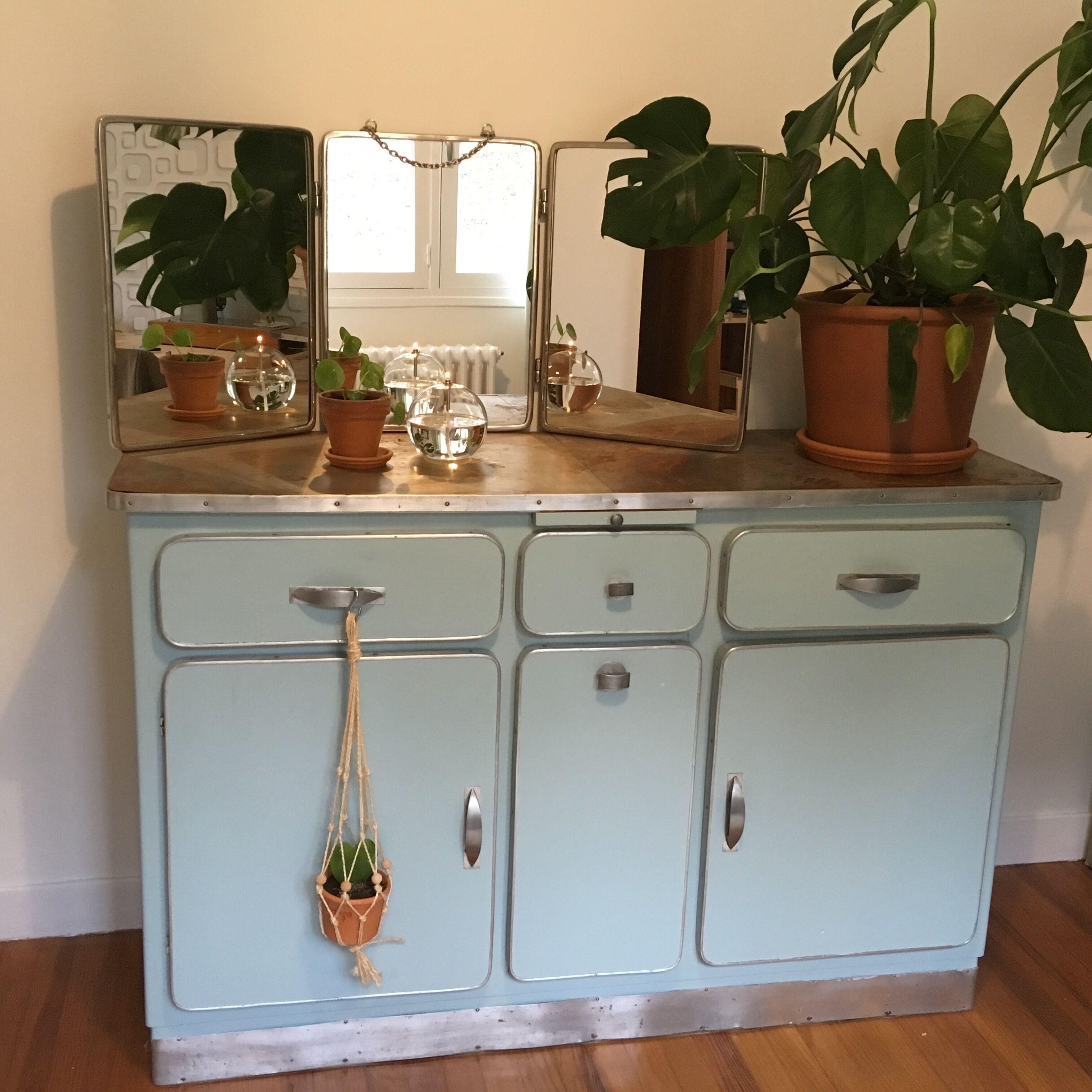 Large mirror Barber 111 X 49 cm