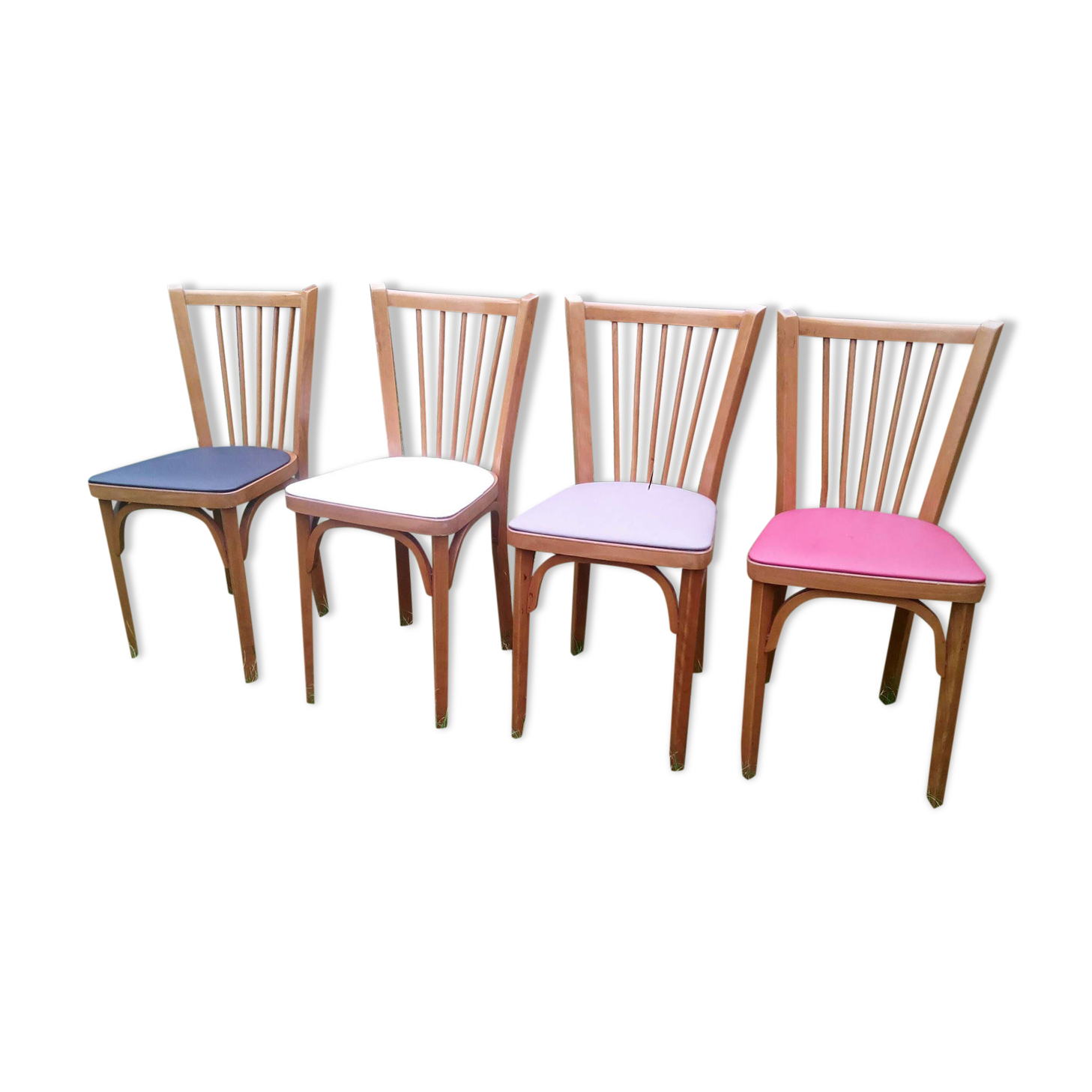 Série de 4 chaises Baumann