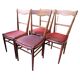 Set of retro dining chairs – Dřevotvar Jablonné nad Orlicí