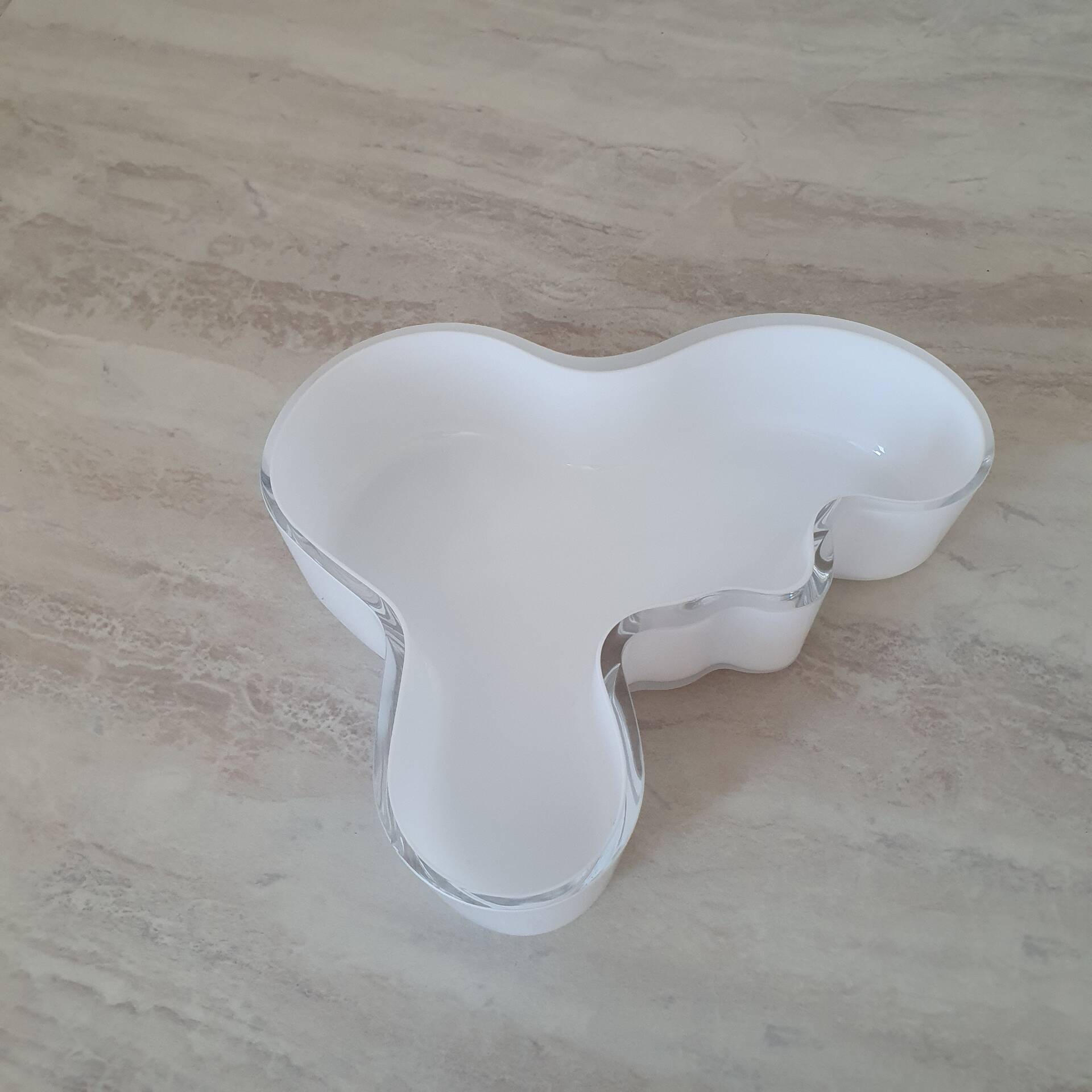 Aalto Alvar - Iittala / Opal glass bowl / Finnish design
