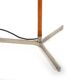 Leather and Steel "Monolith" Floor Lamps by Jo Hammerborg