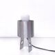 Lampe de table année 70 inox formes géométriques
