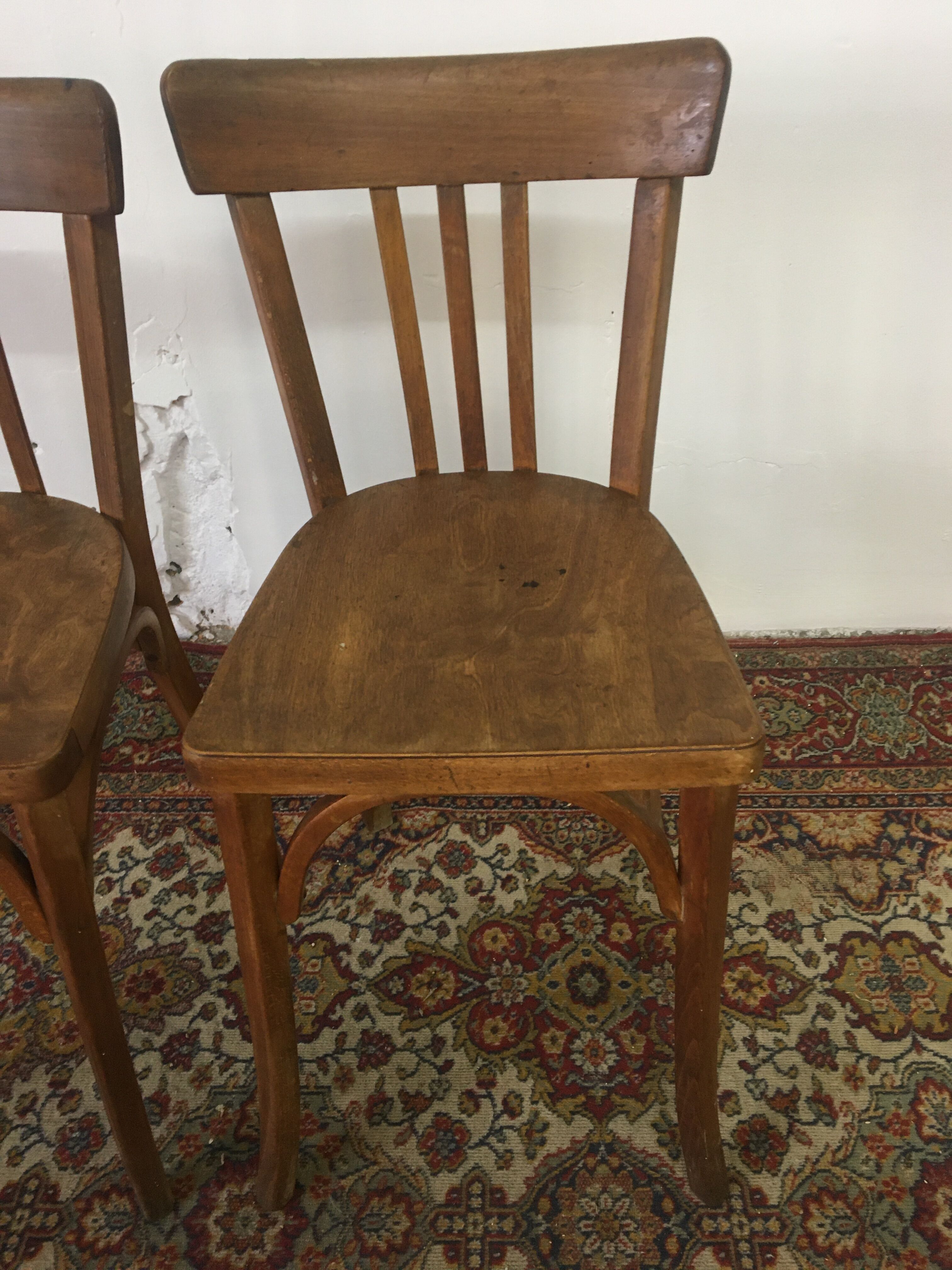 Paire de chaises bistrot Baumann