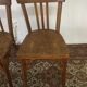 Paire de chaises bistrot Baumann