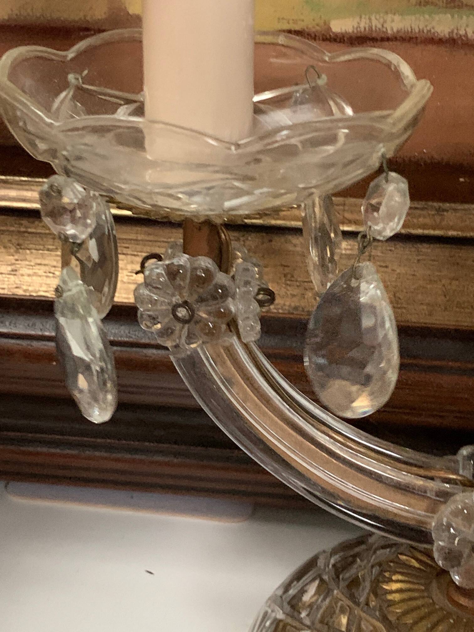 Pair of Maria Theresa candelabra.