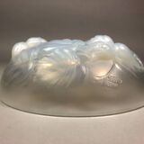 Glass cup by Edmond Etling 1930s Art Deco