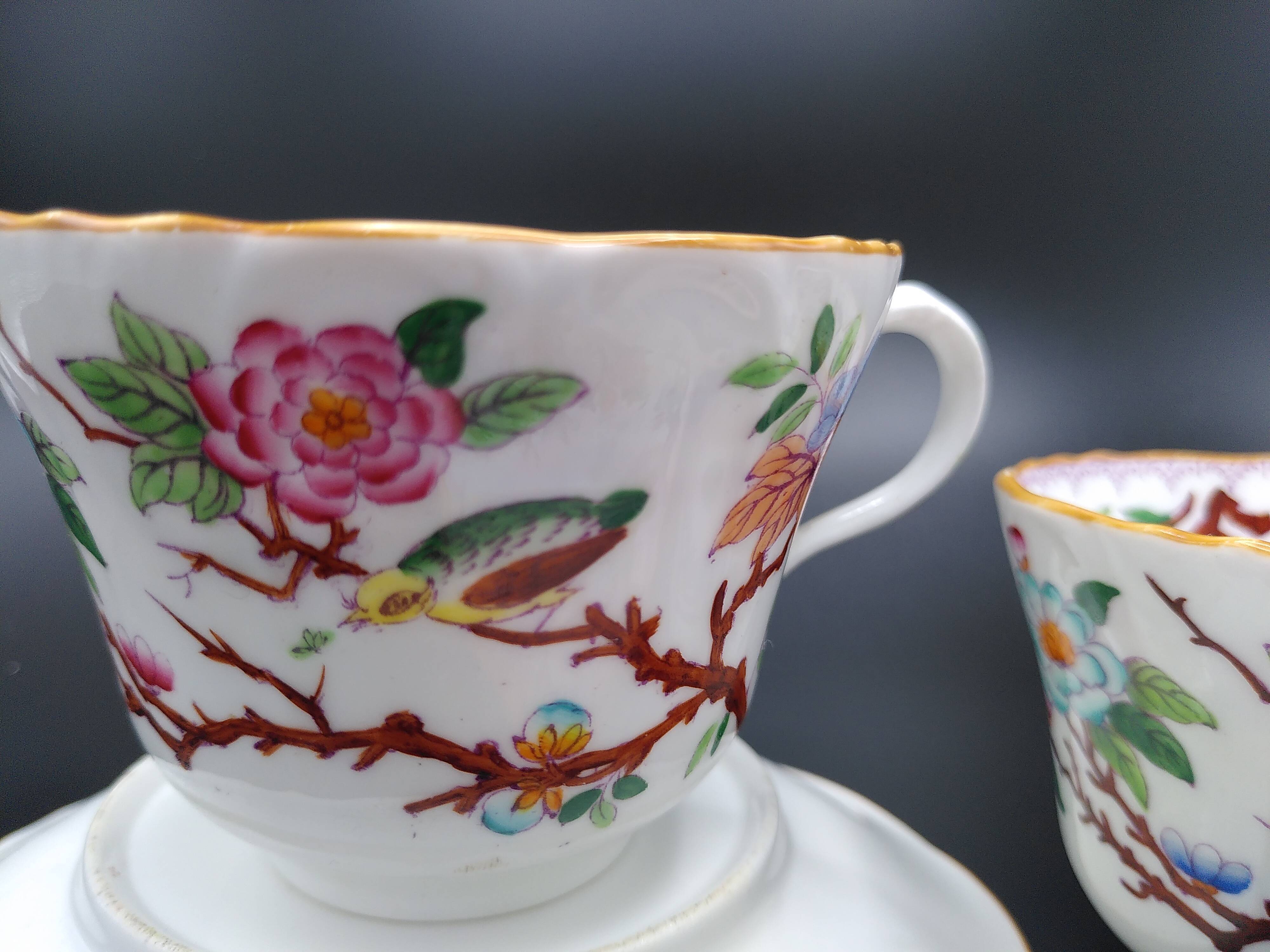 Minton & Boyle Teacups circa 1836-1841