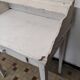 Ancienne coiffeuse en bois vintage