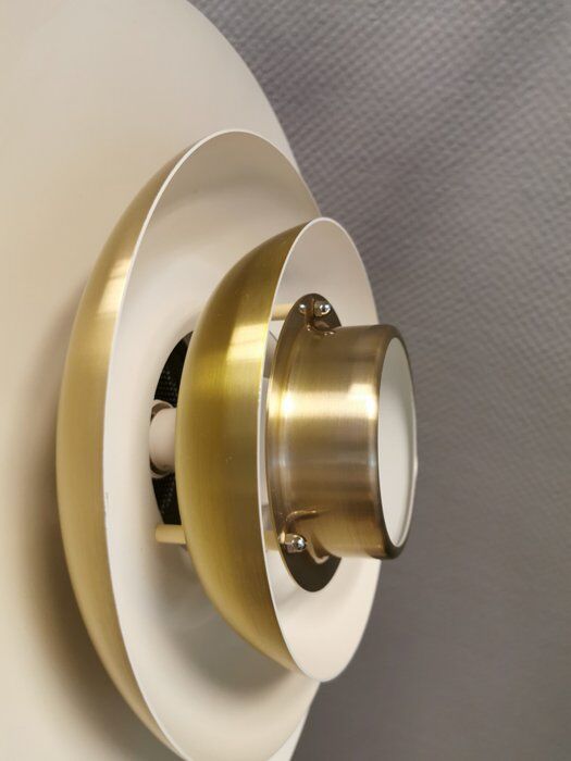 Scandinavian vintage pendant lamp by Jeka Metaltryk