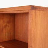 Bibliothèque en teck vintage avec rangement