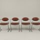 Set of four armchairs – Italian design from the 1970s