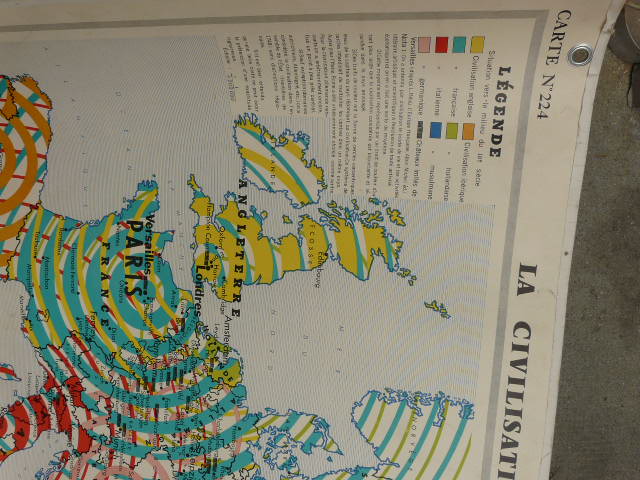 School poster hatier france and england and civilization in the 18th century