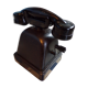 1930 metal crank telephone