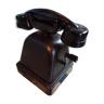 Téléphone 1930 à manivelle en métal