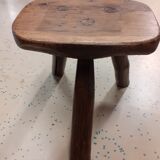 Vintage brutalist tabouret