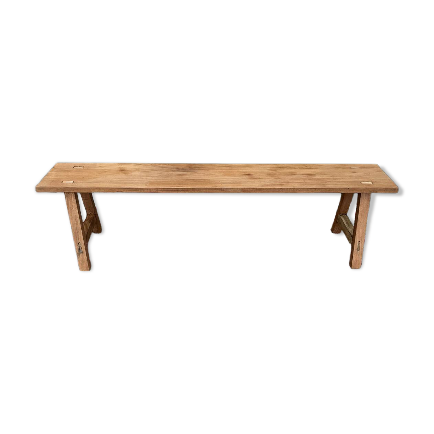 Wooden bench