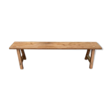 Wooden bench