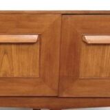 Vintage Scandinavian sideboard, Sleigh sideboard