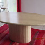 Travertine table