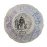 Decorative plate saying sarreguemines