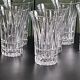 6 large crystal fruit juice glasses by Villeroy and Boch