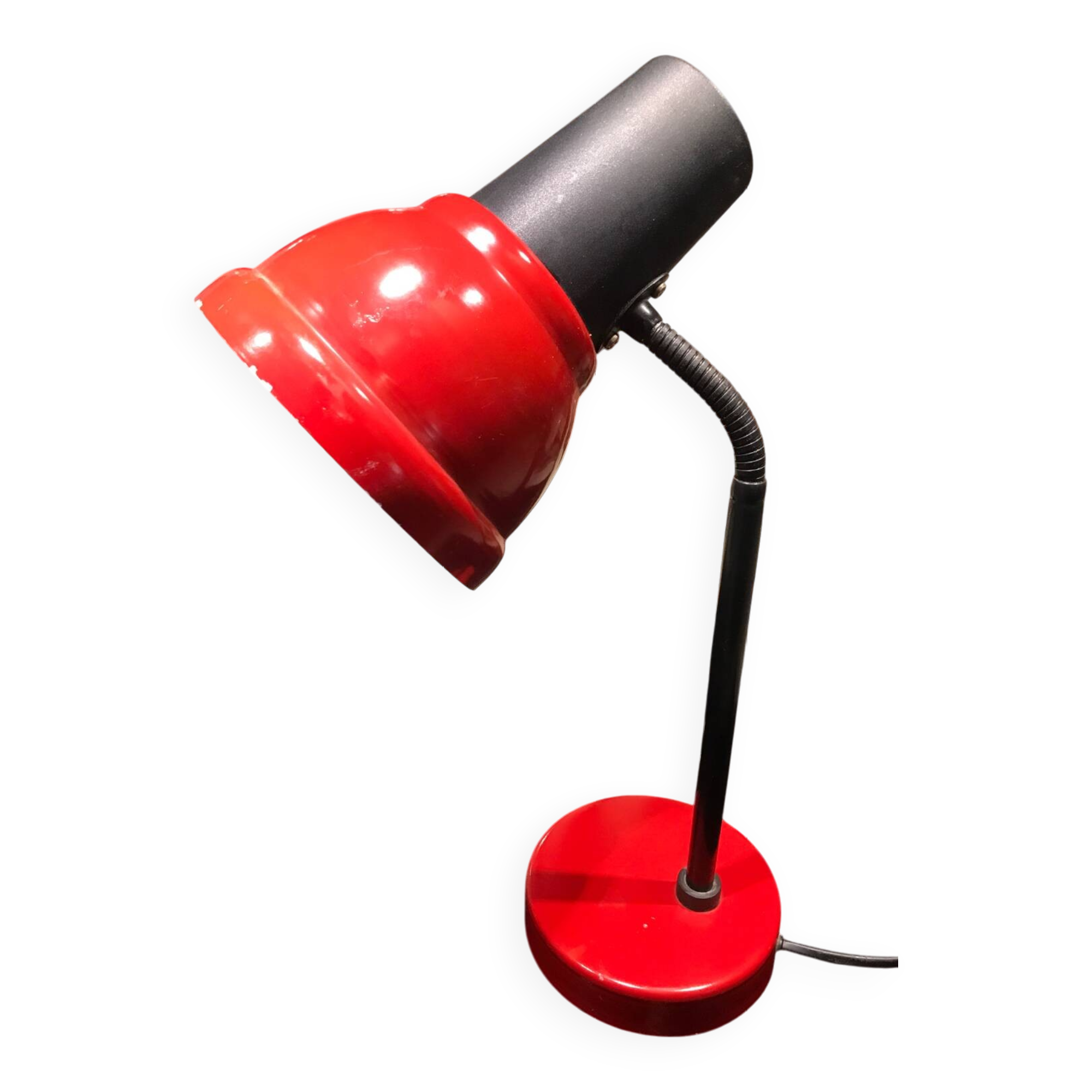 Massive 70s desk lamp